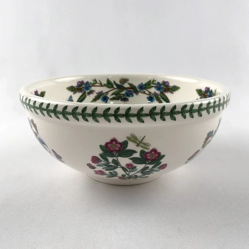 Portmeirion Botanic Garden Salad Bowl 8" - Picture 8 of 12